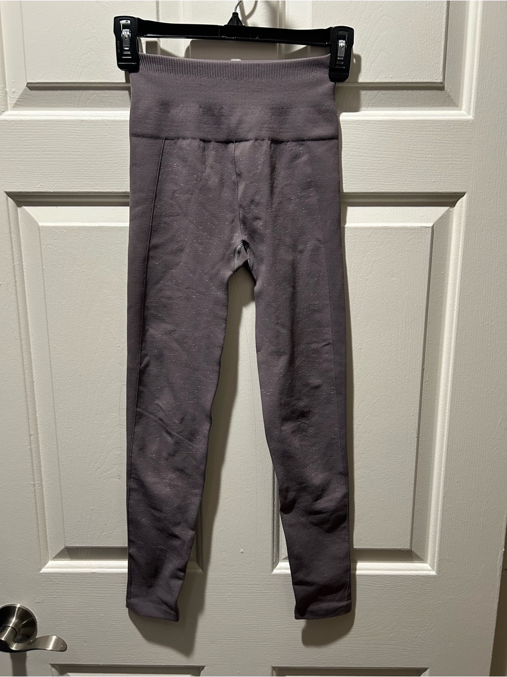 Lululemon Seamless Marbled Purple Mauve High Waisted Leggings Size 4